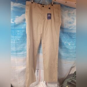 Savile Row NWT‎ Khaki Color Dress Pants Size 36 X 32